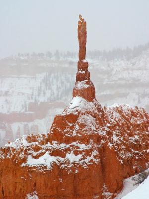 Image paysage neige rocher à télécharger gratuitement