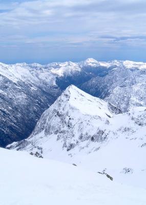 Image montagne neige à télécharger gratuitement