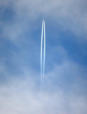 Image bleu avion ciel à télécharger gratuitement