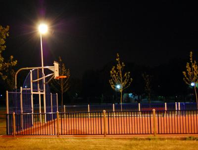 Image panier basket-ball terrain à télécharger gratuitement