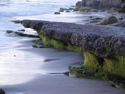 Image plage sable rocher à télécharger gratuitement