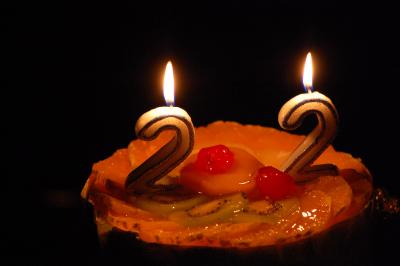 Image bougie gâteau anniversaire à télécharger gratuitement