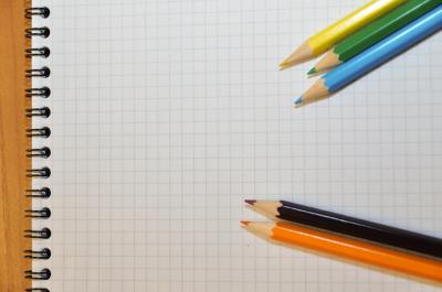 Image feuille crayon couleur stylo à télécharger gratuitement